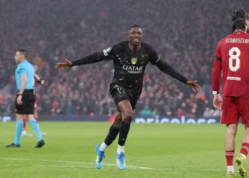 Dembele at the double as PSG knock Liverpool out again