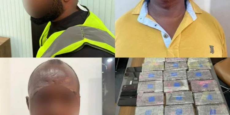 Police arrest three in narcotic drugs operation in Accra