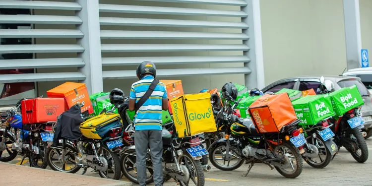 Postal and Courier Commission impounds 100 unlicensed motorbikes in Accra