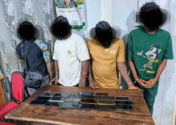 Four arrested in Kasoa Easter operation as 21 suspected stolen phones recovered