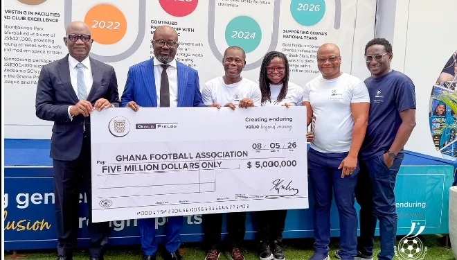 Gold Fields Ghana seals $5m partnership with Ghana Football