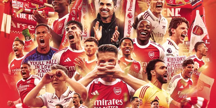 Arsenal crowned Premier League champions for first time in 22 years