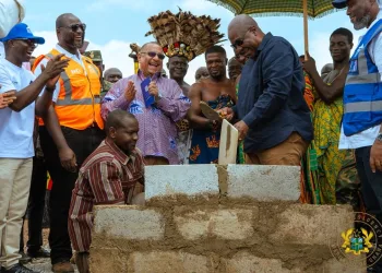 Mahama cuts sod for Green City Housing Project to address housing deficit