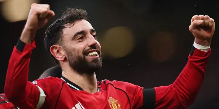 Bruno Fernandes named Premier League player of season