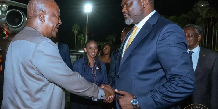 President Mahama in Nairobi for the Africa Forward Summit