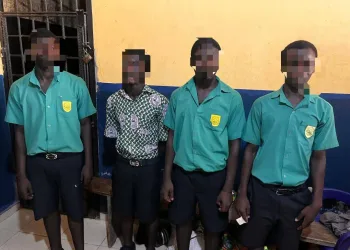 Police arrest four Ada SHS students over viral cutlass threat video