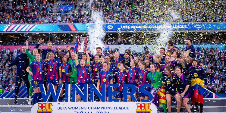 Barcelona beat Lyon to win fourth Womens Champions League title