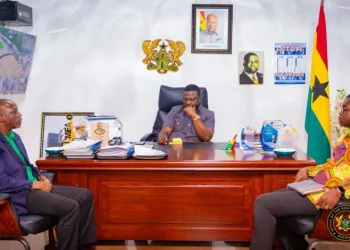 Ghana Library and Dr. Amoakohene explore cooperation to improve infrastructure in Ashanti Region