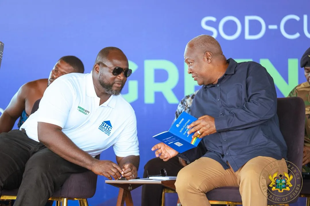 Mahama and State Housing Managing Director