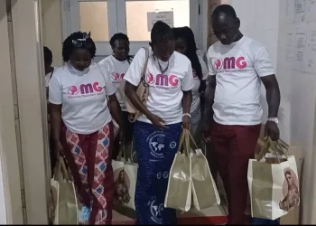Obaasima Movement Ghana (OMG) celebrates mothers at Lapaz Community Hospital