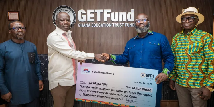 GETFund partnership initiative secures GH¢18.7 million Achimota dormitory project from Saka Homes