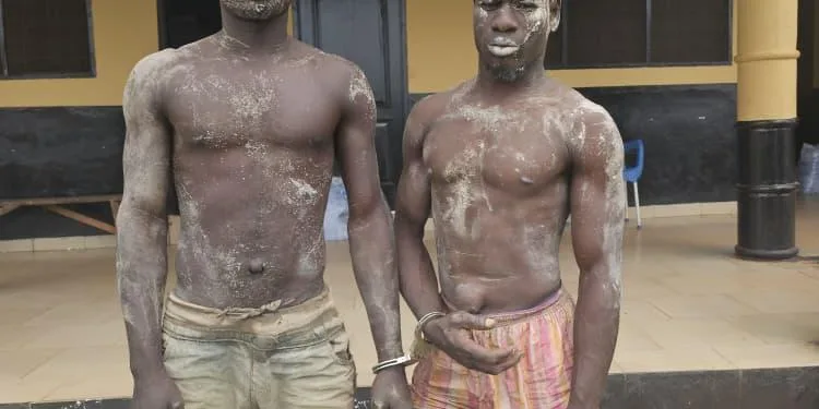NAIMOS destroys 35 changfan machines, arrests 2 at Merewa-Awaso