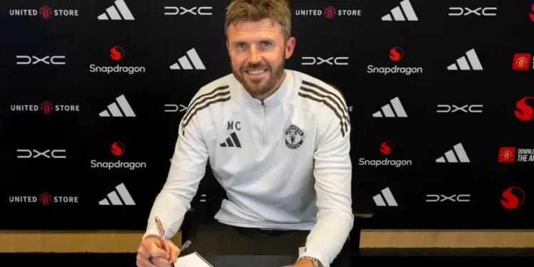 Michael Carrick confirmed as Man Utd permanent boss