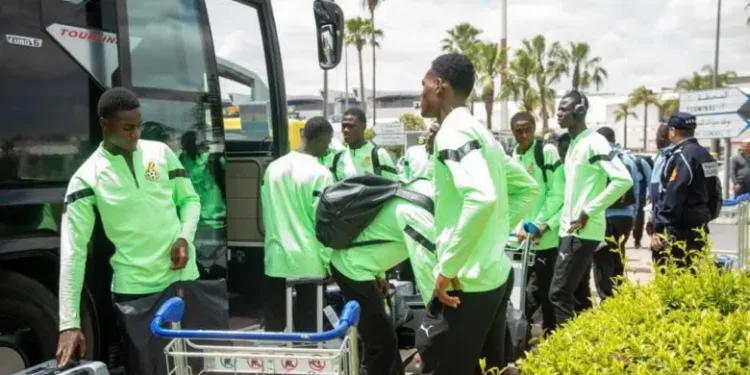 Black Starlets arrive in Morocco for 2026 U-17 AFCON