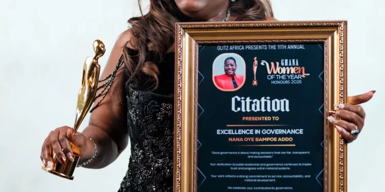 Nana Oye honoured for contributions to governance and human rights