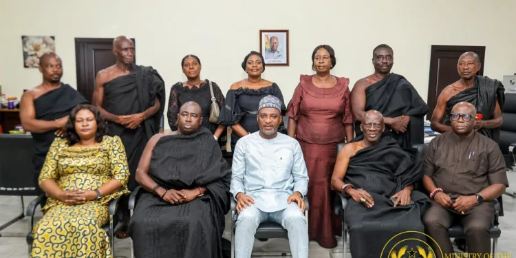 Interior Minister receives Agogo Chiefs over passing of former minister 