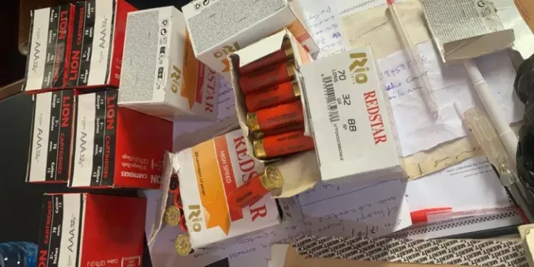Joint security operation intercept 1,000 rounds of ammunition in Nkwanta