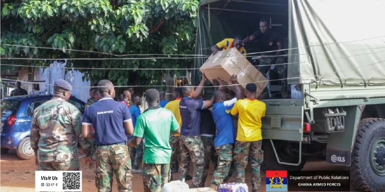 GAF begins official relocation of troops to newly barracks at Burma Camp