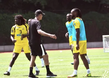 Black Stars train at American University Stadium ahead of World Cup campaign