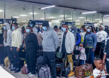 Second batch of Ghanaian evacuees from South Africa arrived in Ghana