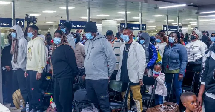 Second batch of Ghanaian evacuees from South Africa arrived in Ghana