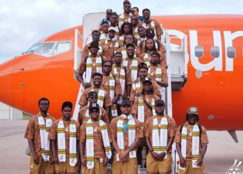 Photos: Black Stars arrive in Providence for 2026 World Cup campaign