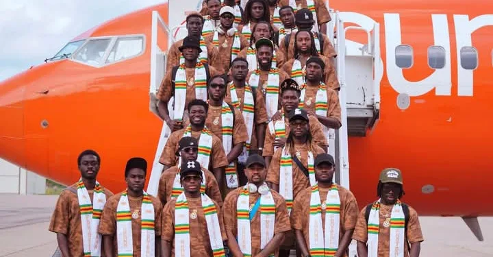 Photos: Black Stars arrive in Providence for 2026 World Cup campaign