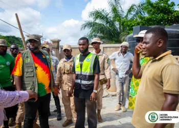 AMA stops construction works at North Kaneshie over building permit verification