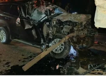 One dead in Kpong-Tema highway crash involving Pajero, tipper truck