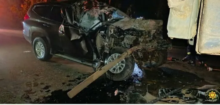 One dead in Kpong-Tema highway crash involving Pajero, tipper truck