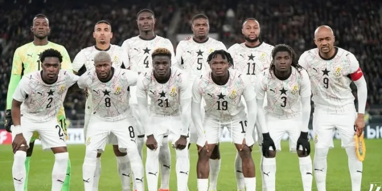 Black Stars’ home kit ranks number 1 among 48 teams at 2026 World Cup