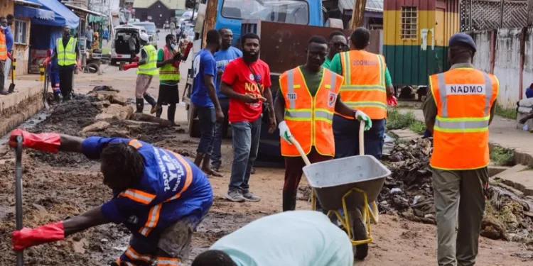 Zoomlion, NADMO, others begin 3-day anti-flood clean-up in Accra