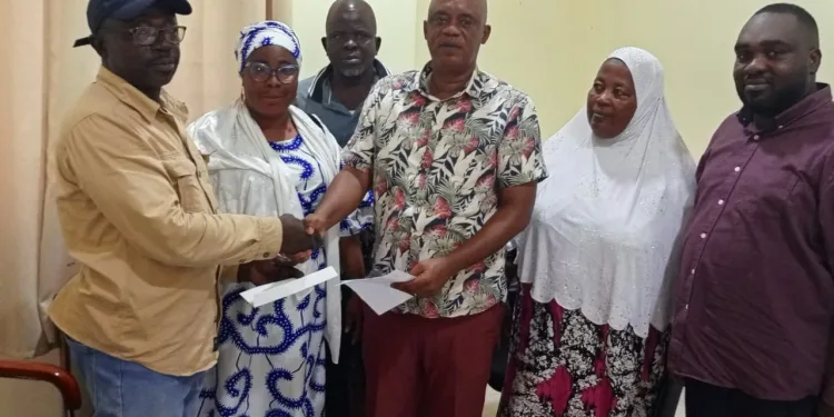 Afoko supports Volta Region NPP office project with GH¢30k, 400 cement bags