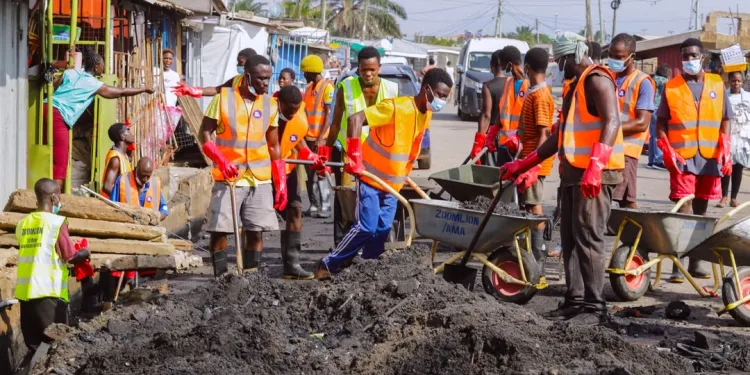 Zoomlion, NADMO, Police lead massive drain desilting to boost Accra’s flood resilience