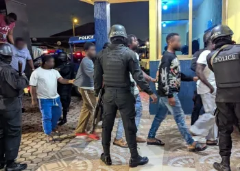 A/R: Police arrest 186 suspects including Nigerian and Togolese nationals in anti-crime crackdown