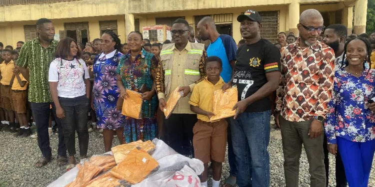 Ga Central MCE begins free uniform distribution, over 4,000 pupils to benefit