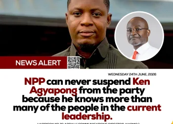 NPP can’t suspend Kennedy Agyapong, he knows too much – Harrison Abbah
