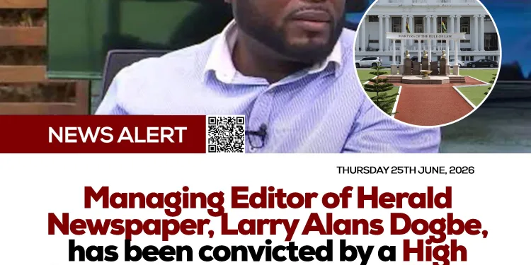 High Court jails Herald editor for contempt over Kevin Okyere Dubai arrest report