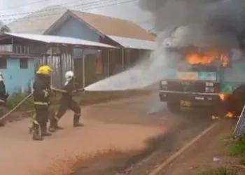 Assorted goods worth thousands gutted in blaze at Assin Fosu