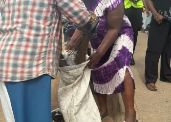 Ayawaso West Assembly arrests two for illegal waste dumping at Dzorwolo Bus Stop