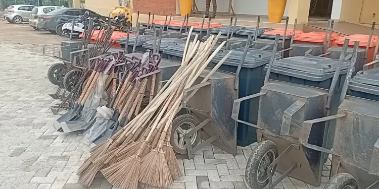 Ga Central Assembly distributes sanitation tools to over 30 drivers’ unions to clean bus terminals