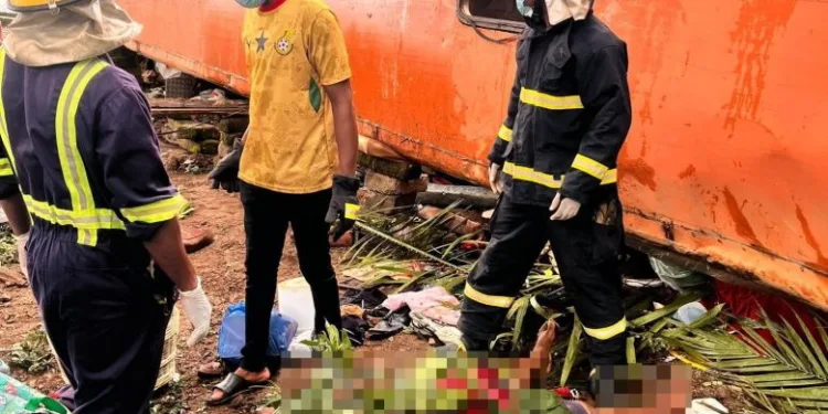 Six dead, 34 rescued after multiple crashes in Volta Region