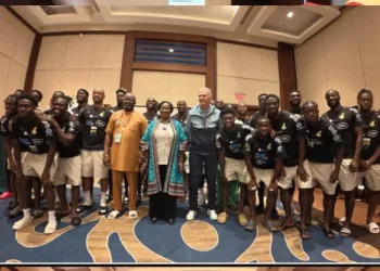 Vice President Naana Opoku-Agyemang visits Black Stars in Toronto ahead of Panama encounter 
