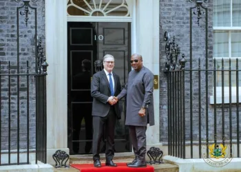 Photos: Mahama meets UK Prime Minister Keir Starmer in UK