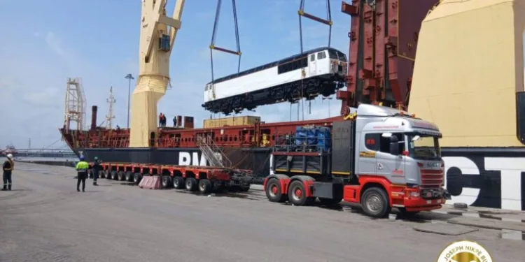 GRDA receives 2 locomotives, 20 freight wagons ahead of schedule