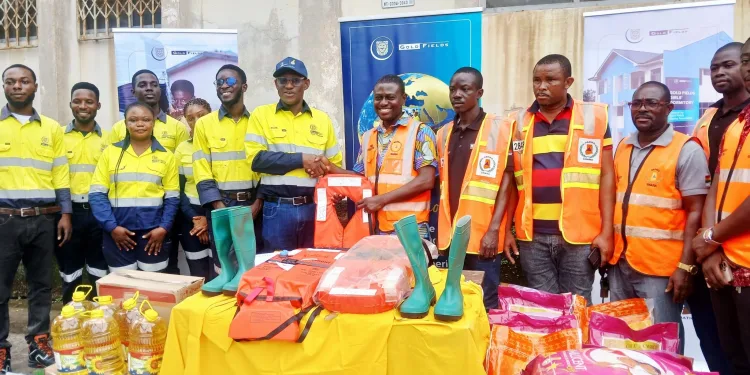 Gold Fields Foundation donates GH¢150K relief items to Nadmo to support flood victims in Tarkwa Nsuaem