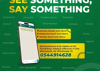 Accra Mayor launches WhatsApp line for waste reporting and free refuse collection