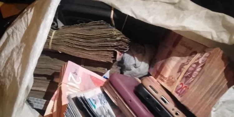 Police recover GH¢140,000, AK-47 R rifle after robbery attack at Lashibi
