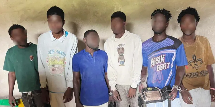 Police arrest 24 suspects in intelligence-led swoop across 7 communities in Ashanti Region