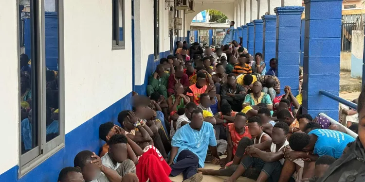 Over 200 suspects arrested for violent disturbances at Nsawam-Adoagyiri
